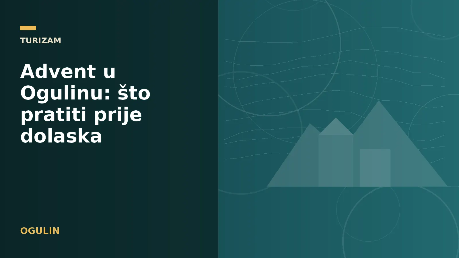 Advent u Ogulinu: što pratiti prije dolaska