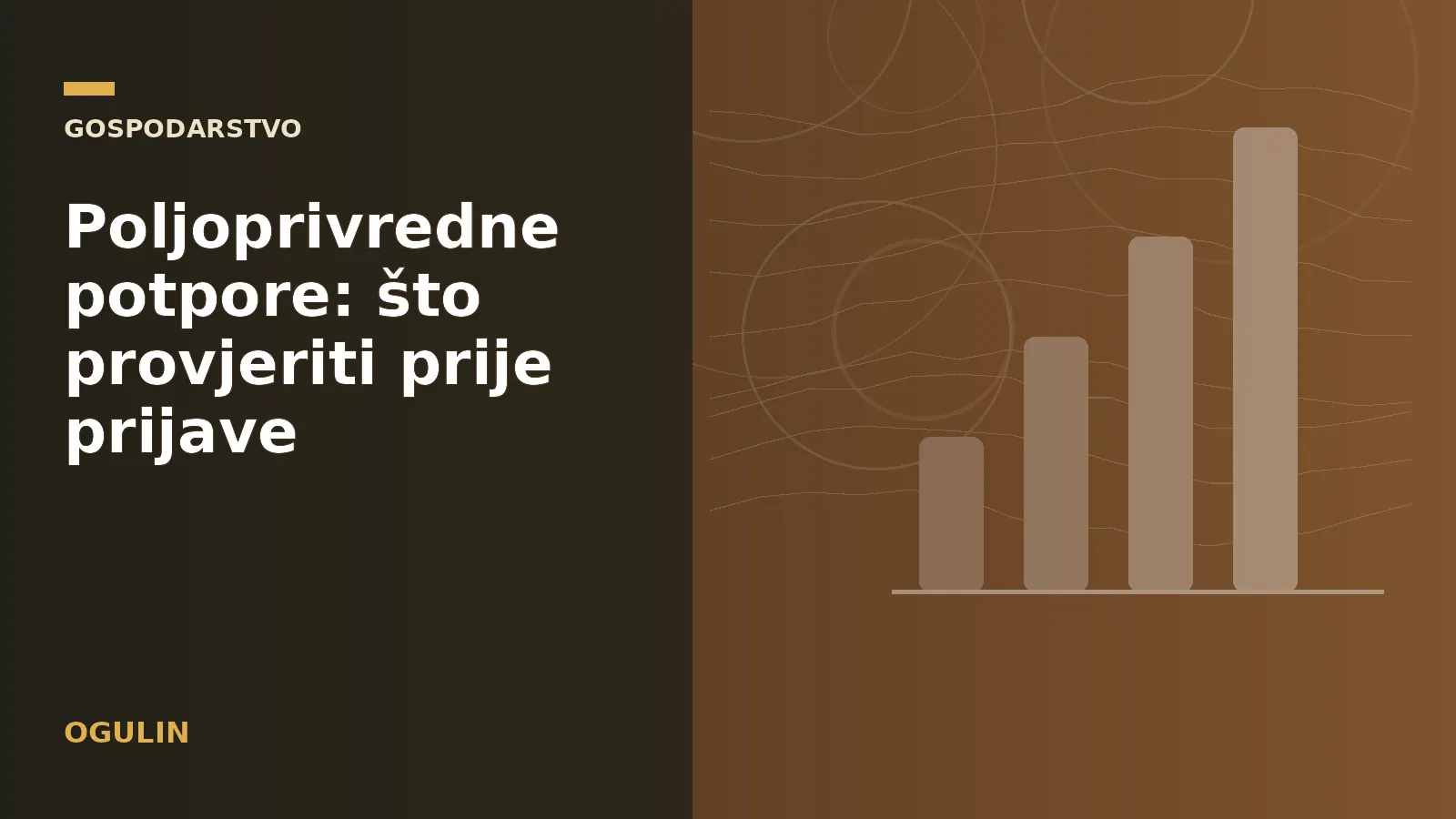 Poljoprivredne potpore: što provjeriti prije prijave