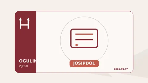 Ilustracija prometne vijesti iz Josipdola o vozaču s 2,54 promila alkohola.