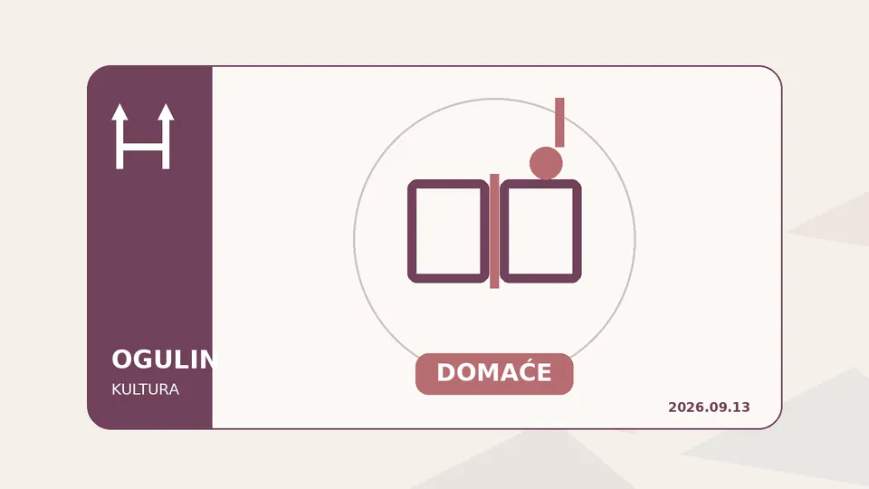 Ilustracija uz lokalnu vijest: „Domaće u zavičaju bajke“ okupilo proizvođače, udruge i posjetitelje u središtu Ogulina