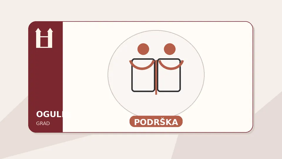 Ilustracija obrazovne podrške uz projekt pomoćnika u nastavi Udruge Radost u Ogulinu