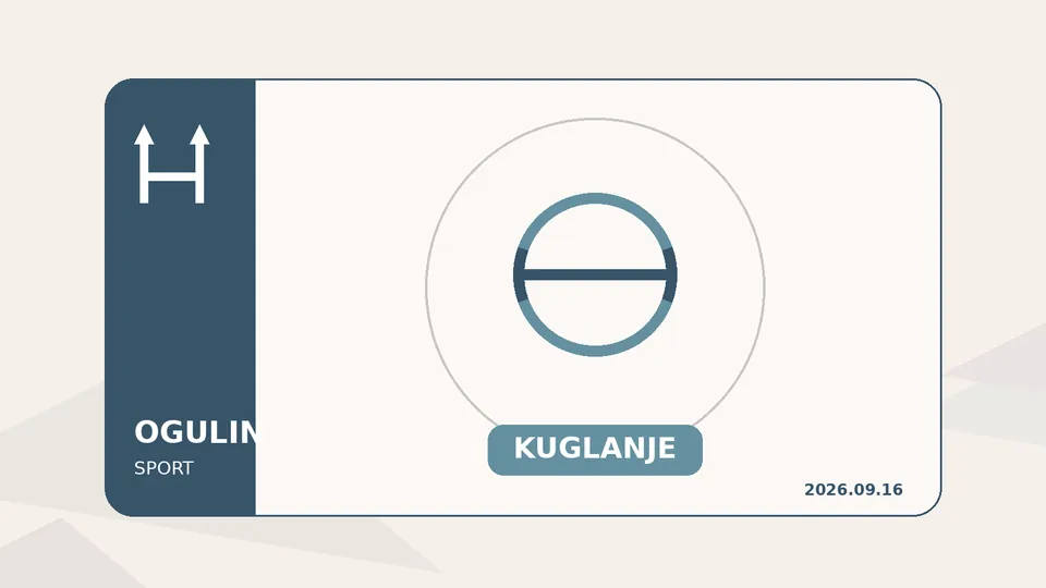 Ilustracija uz lokalnu vijest: Kuglačice Ogulina protiv Bele Krajine: remi u Sloveniji pa uvjerljivih 8:0 kod kuće